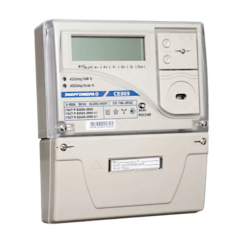 Трёхфазный счётчик электроэнергии Энергомера CE 303 S31 543 JAVZ, 5 А