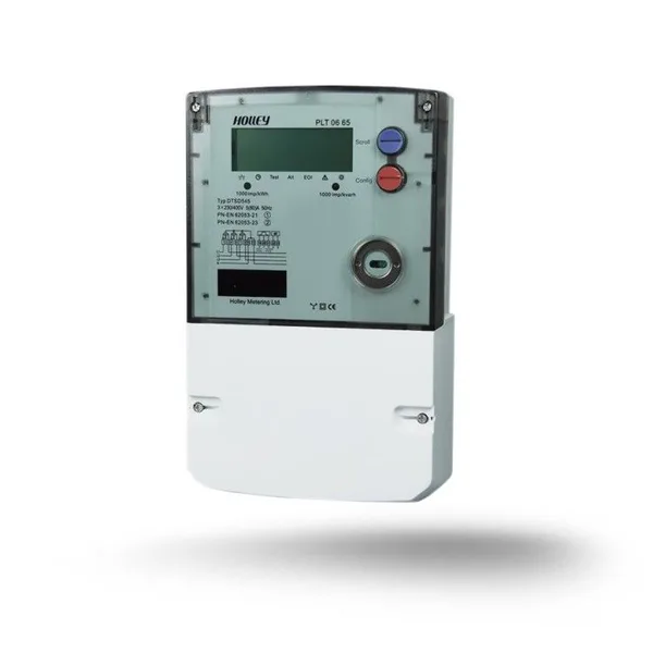 Трёхфазный счётчик электроэнергии DTSD 545, 5 А, PLC-модем