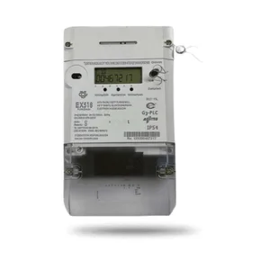 Трёхфазный счётчик электроэнергии EX518, 380 В, 5 А, PLC-модем