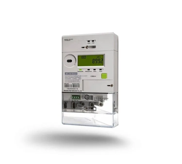 Однофазный счётчик электроэнергии SE210 SMART, 220 В, 5–100 А