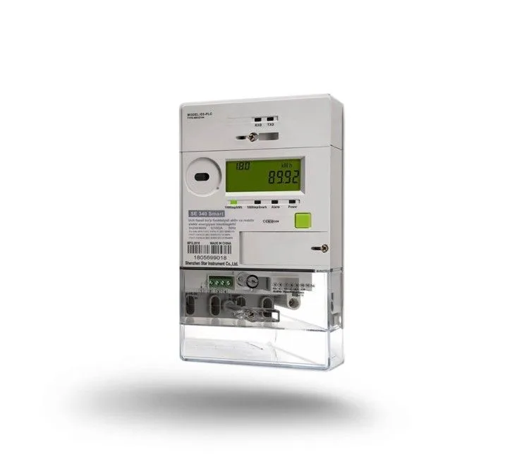 SE340 SMART uch fazali elektr hisoblagich, 380 V, 5–10 A